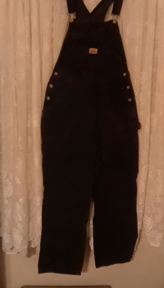 Old Navy full length bib overalls M